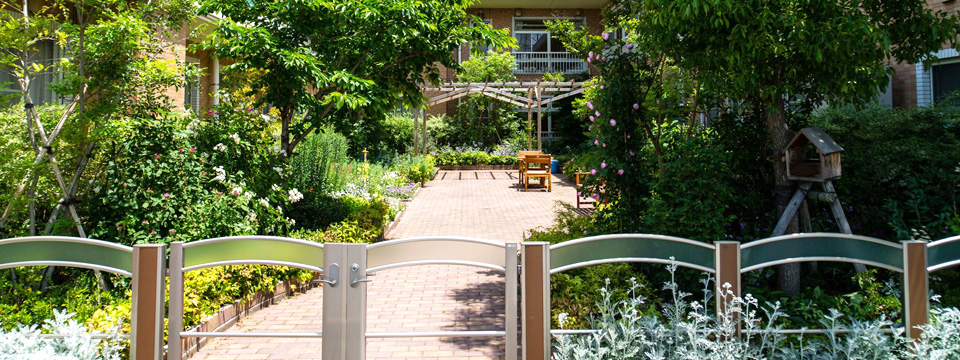 Ties with the people,community and the garden path